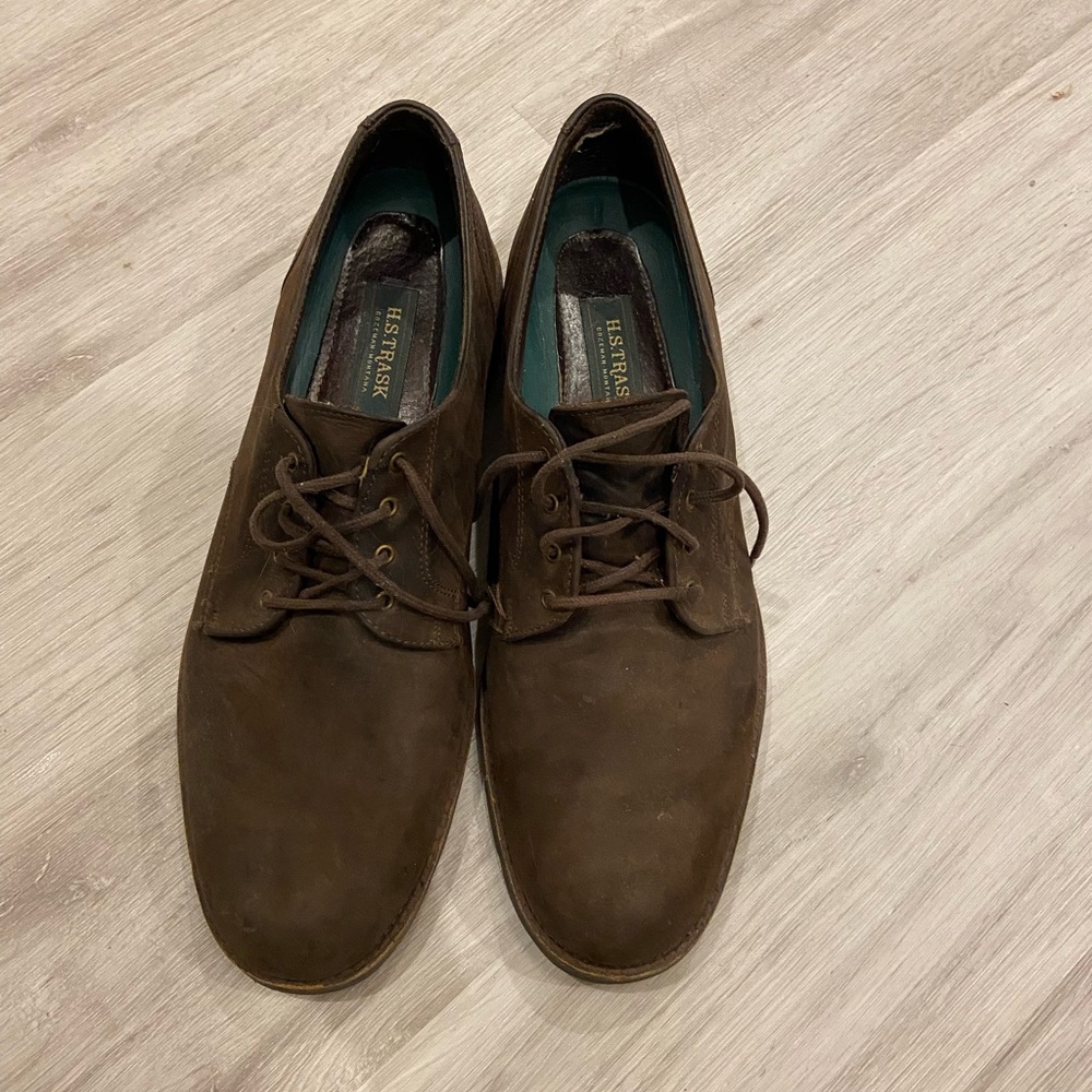 Trask Men's Brown Leather Shoes